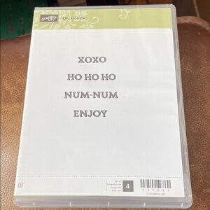 Stampin' Up! Oh Goodie! Stamp Set with Green Accent